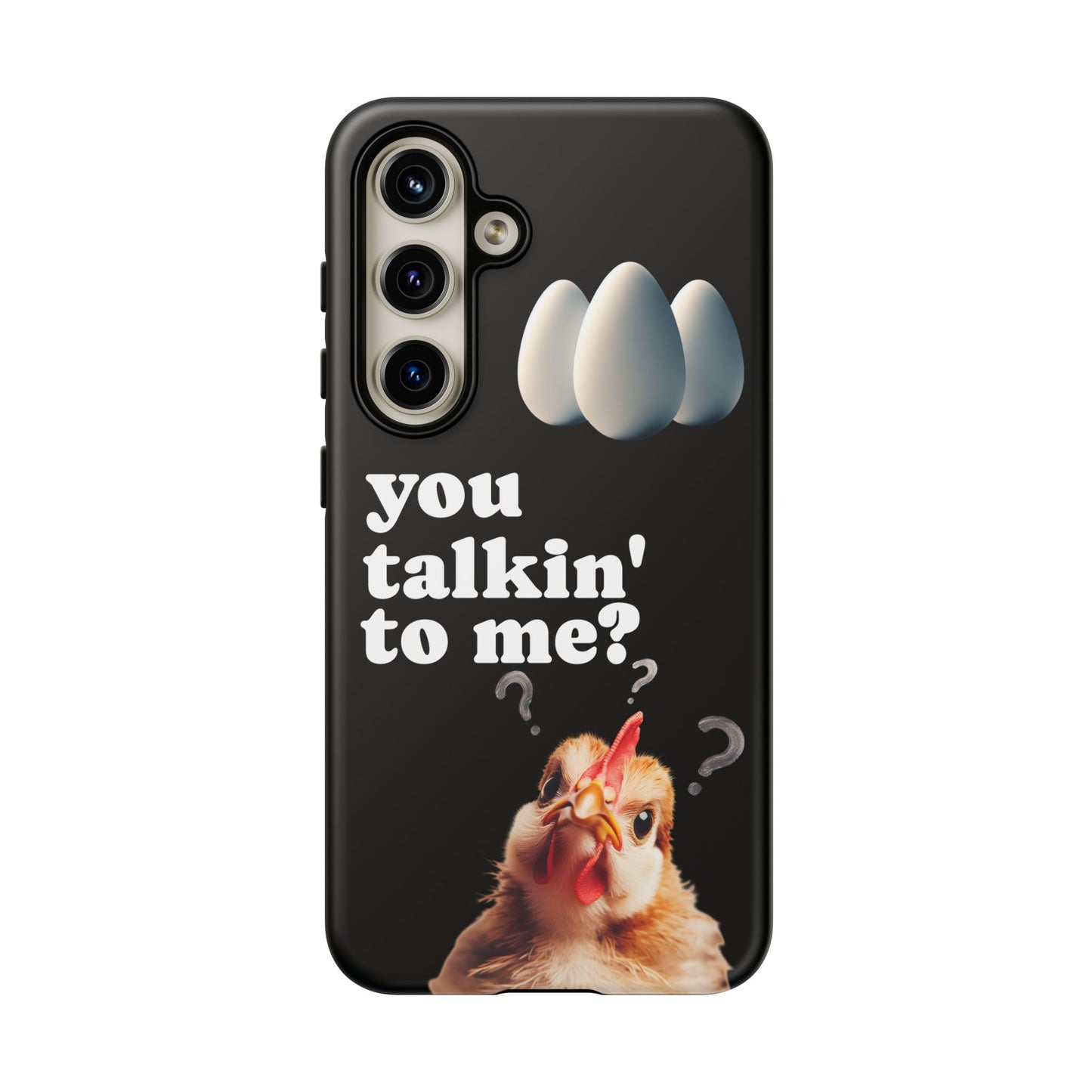 Funny Chicken Phone Case, Humor Accessory, Cute Gift for Animal Lovers, Chick Accessories, Quirky Phone Cover, Fun Tech Protector