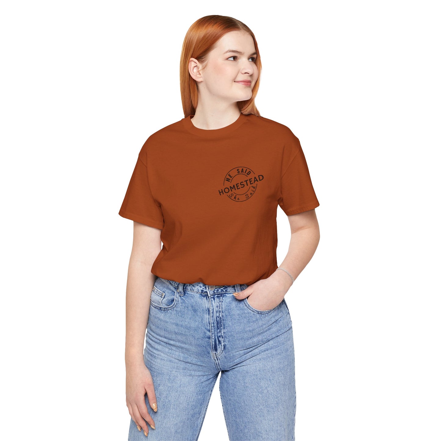 He Said She Said Homestead Unisex Jersey Short Sleeve Tee