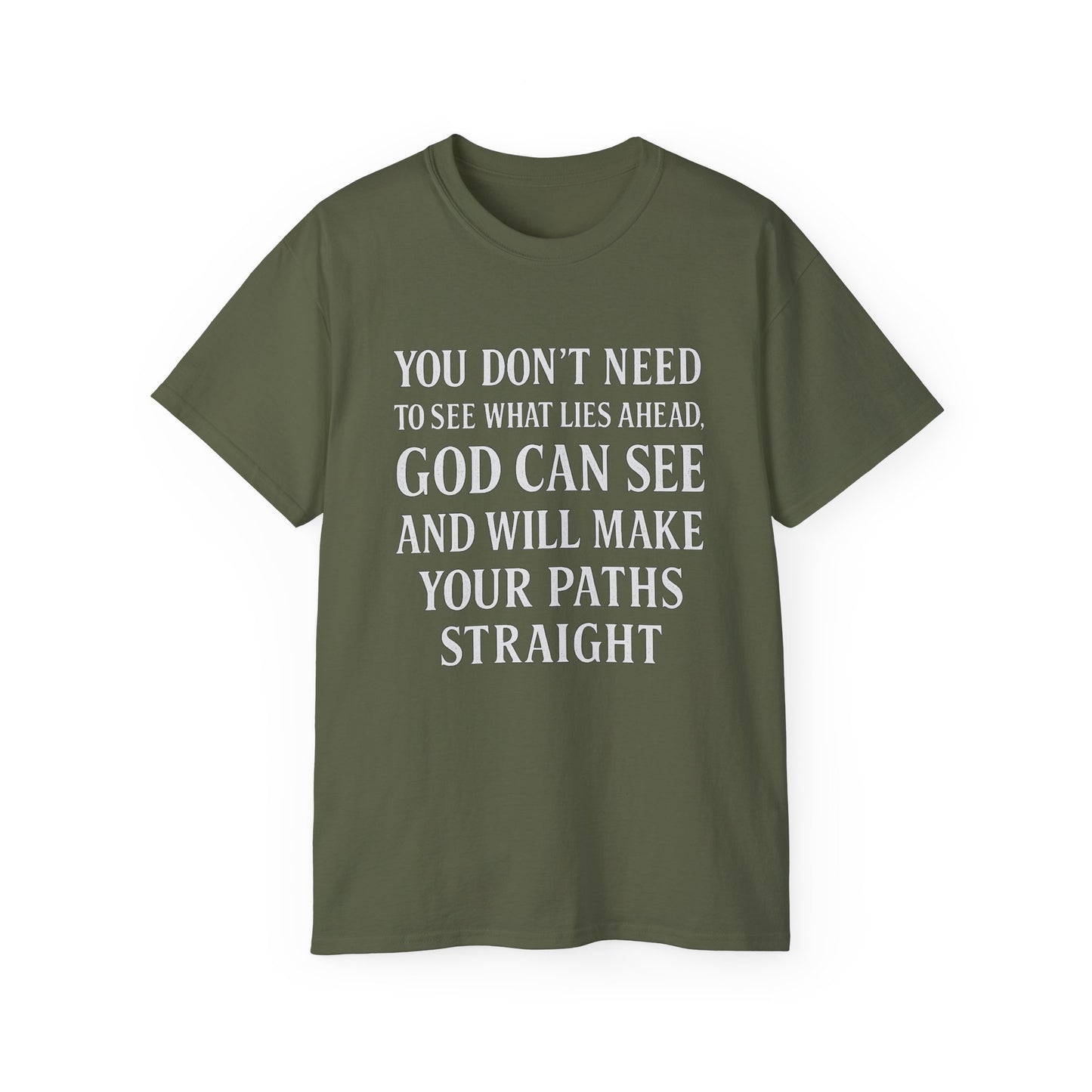 MAKE YOUR PATH STRAIGHT Unisex Ultra Cotton Tee |