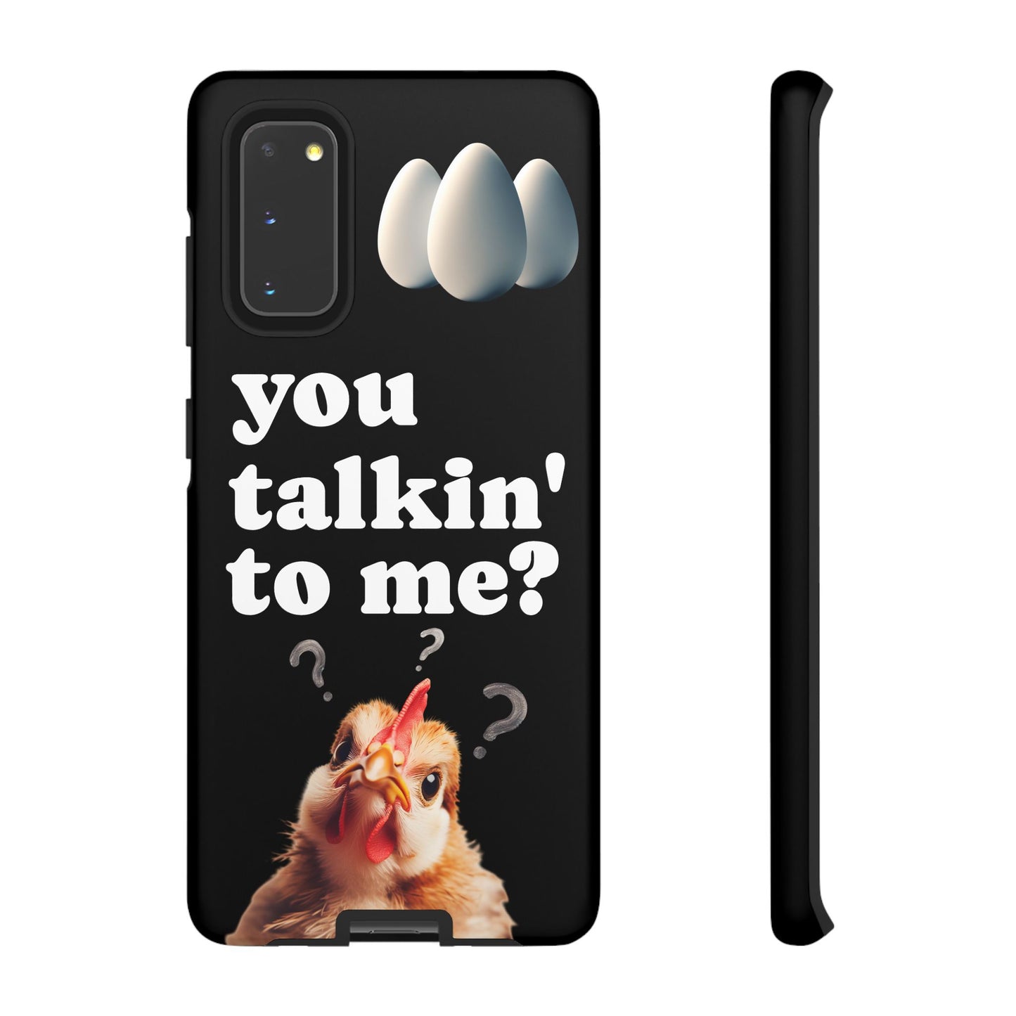 Funny Chicken Phone Case, Humor Accessory, Cute Gift for Animal Lovers, Chick Accessories, Quirky Phone Cover, Fun Tech Protector