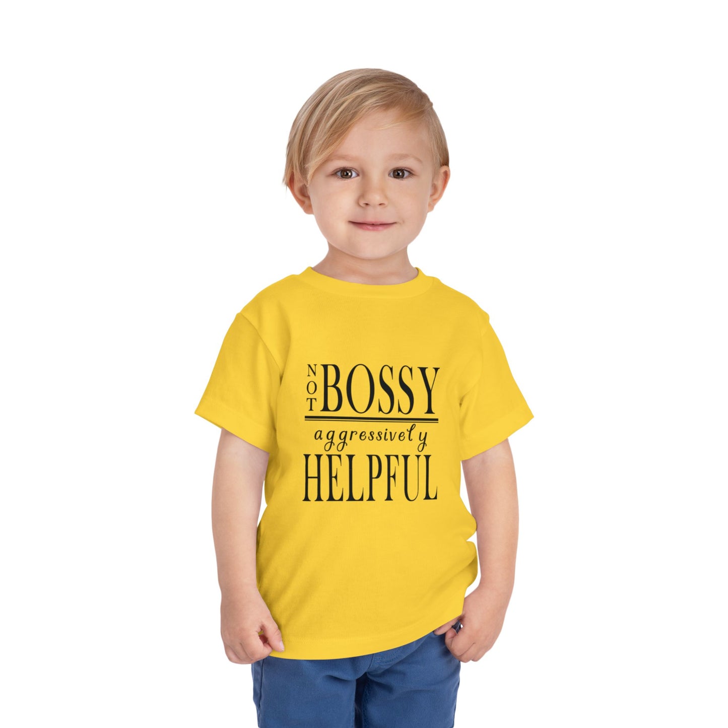 "Not Bossy..." Toddler Short Sleeve Tee