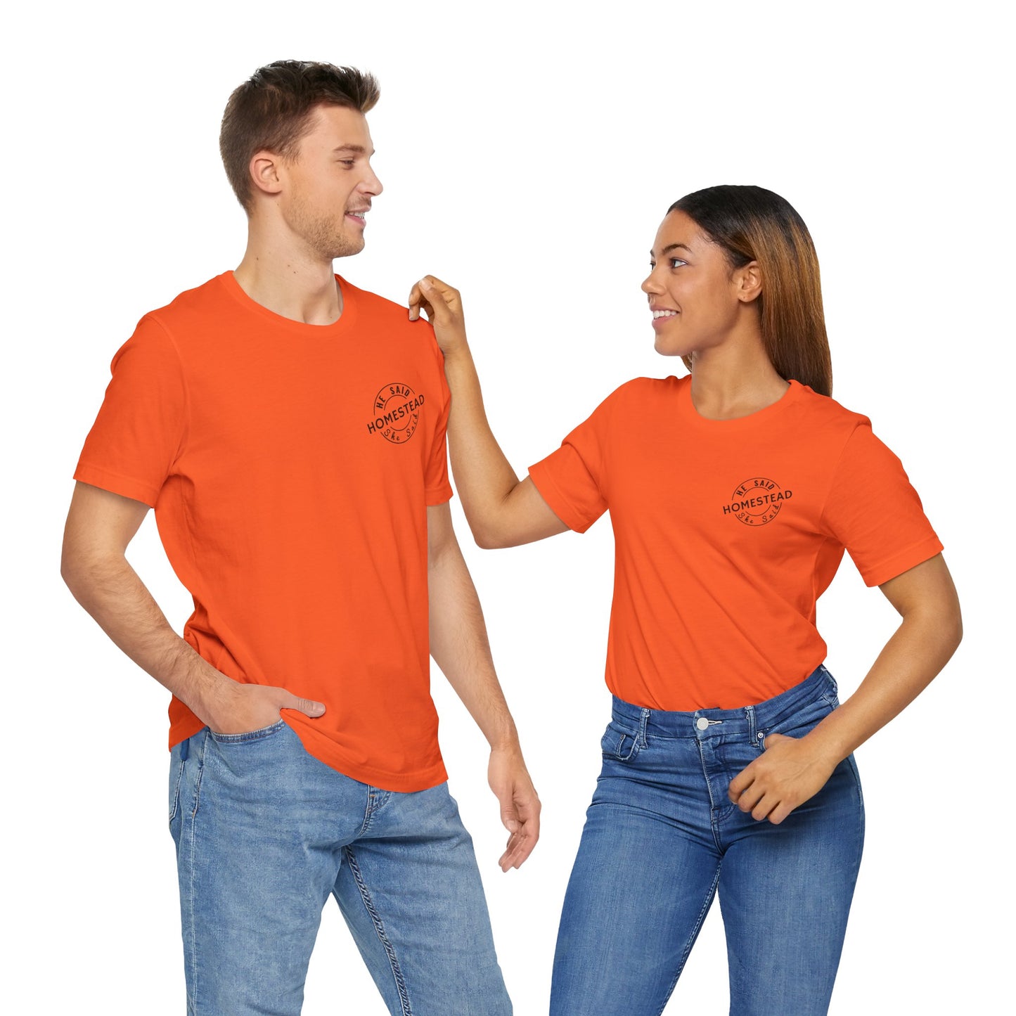 He Said She Said Homestead Unisex Jersey Short Sleeve Tee