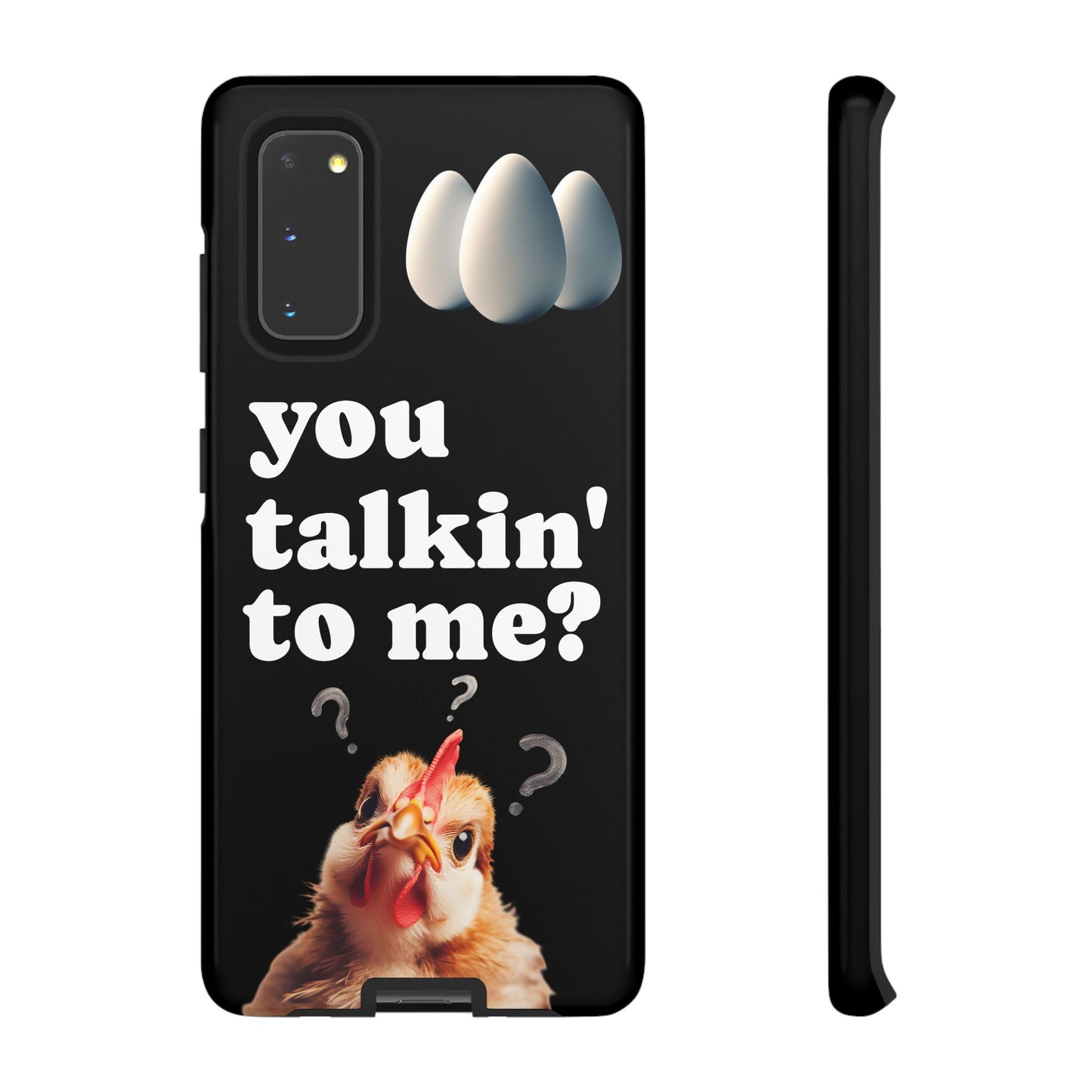 Funny Chicken Phone Case, Humor Accessory, Cute Gift for Animal Lovers, Chick Accessories, Quirky Phone Cover, Fun Tech Protector