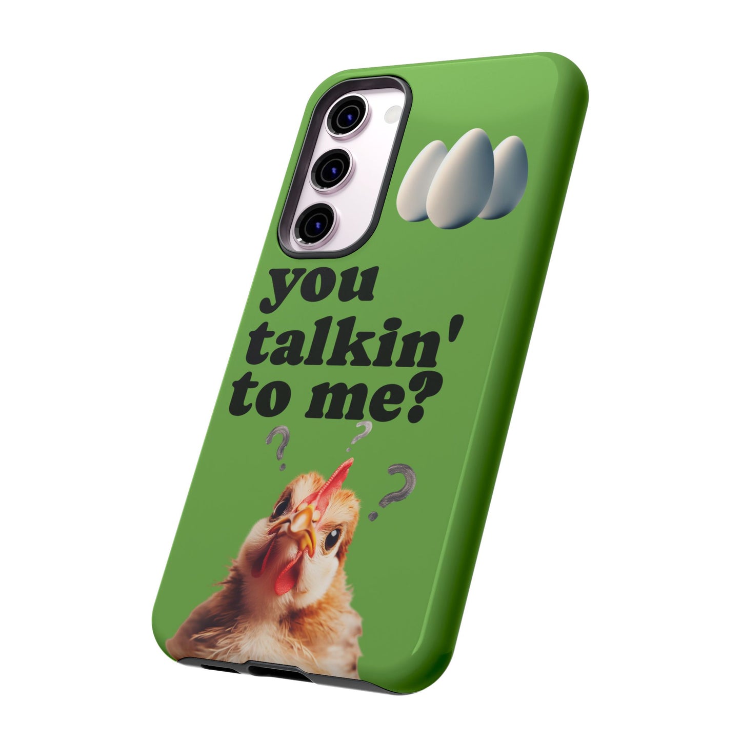 Funny Chicken Phone Case, Humor Accessory, Cute Gift for Animal Lovers, Chick Accessories, Quirky Phone Cover, Fun Tech Protector