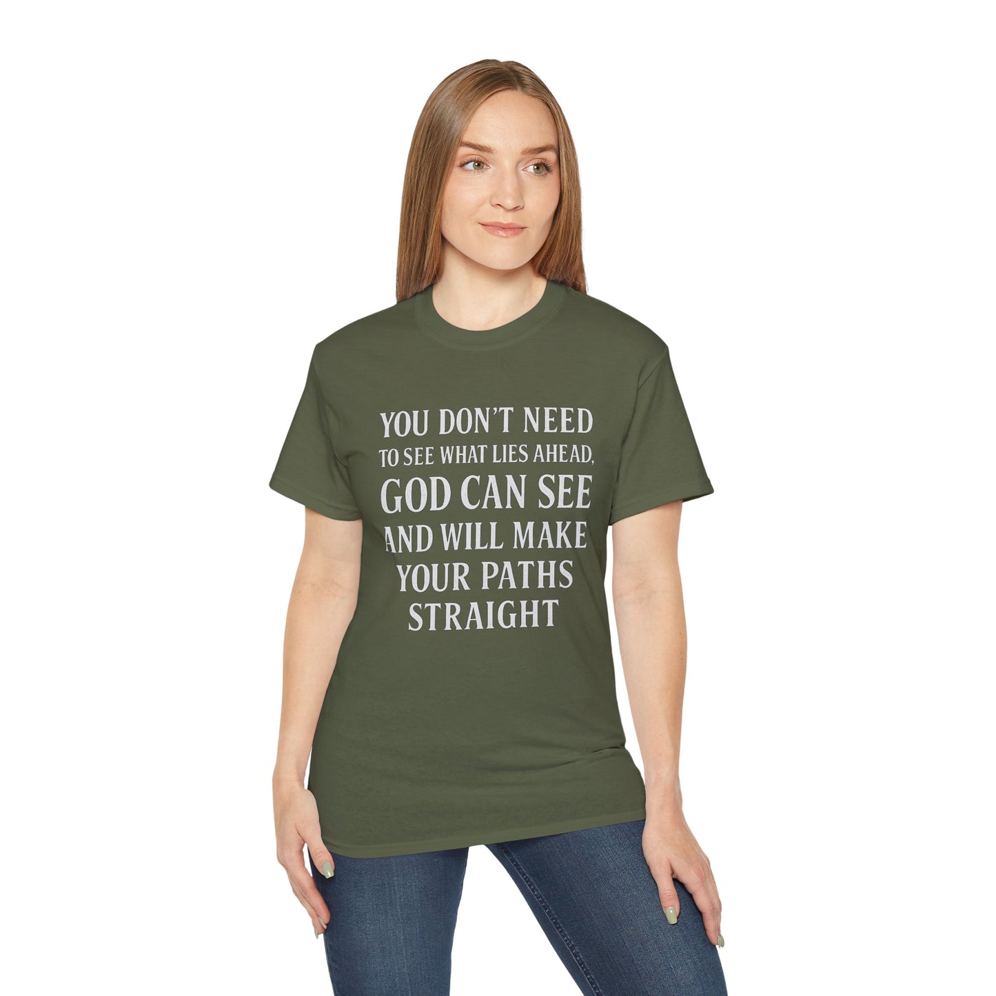 MAKE YOUR PATH STRAIGHT Unisex Ultra Cotton Tee |