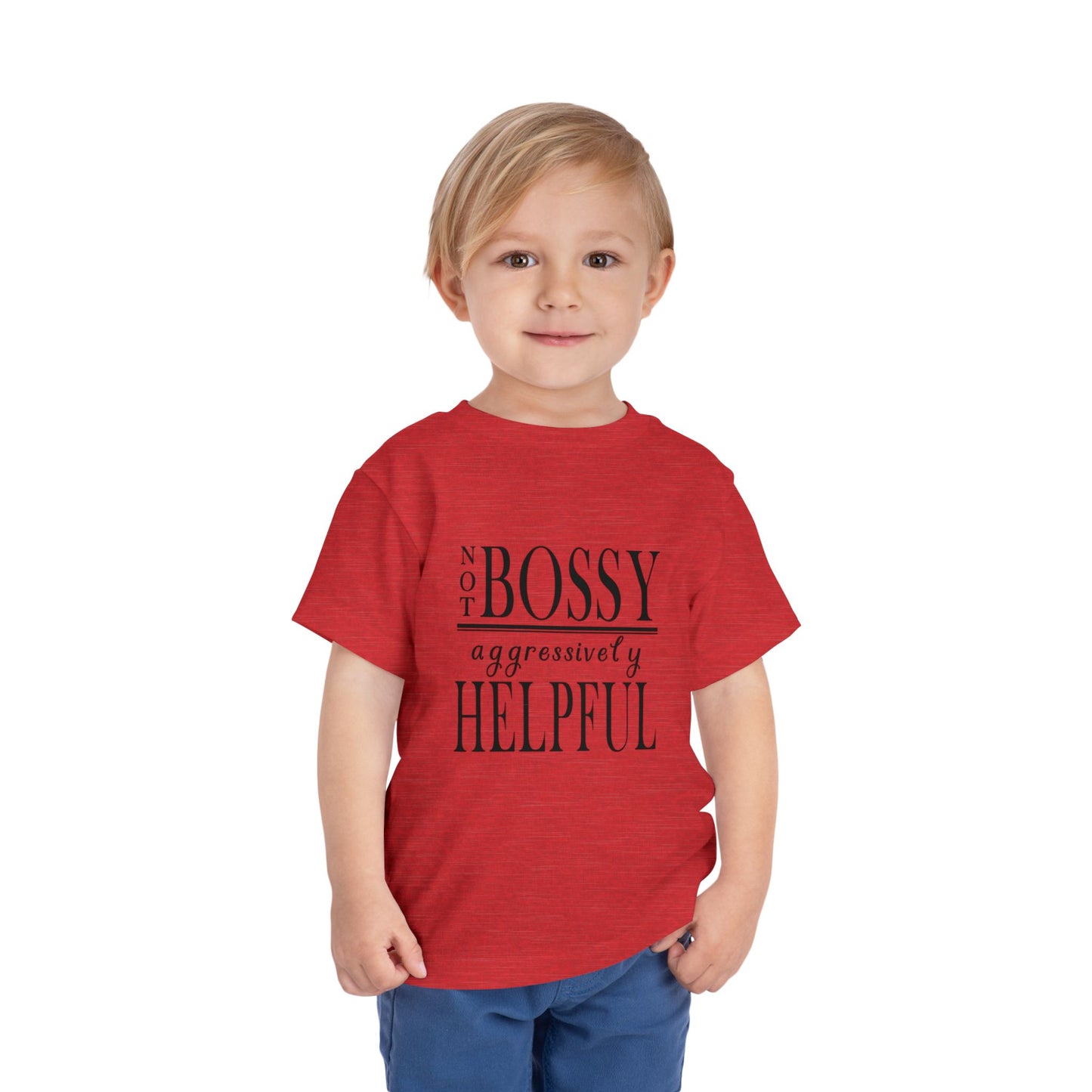 "Not Bossy..." Toddler Short Sleeve Tee
