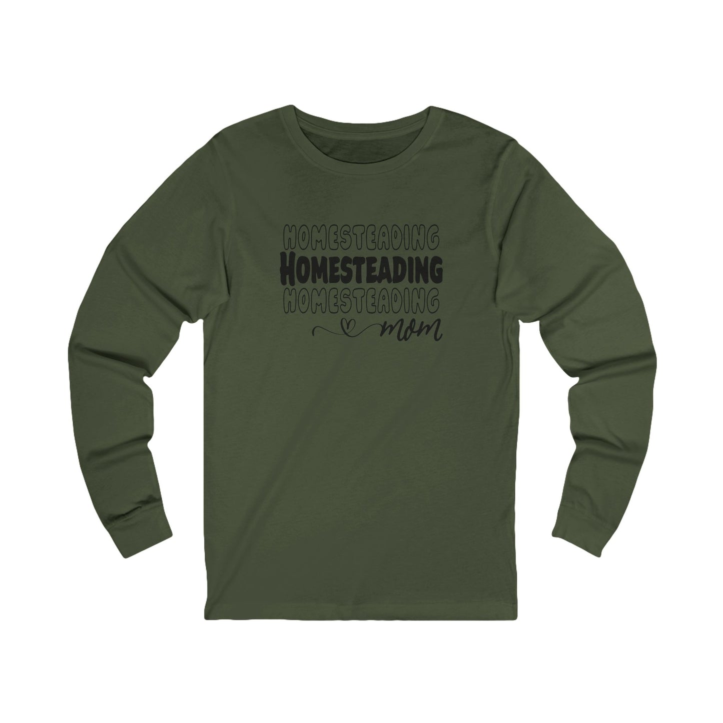 Homesteading Mom Unisex Jersey Long Sleeve Tee