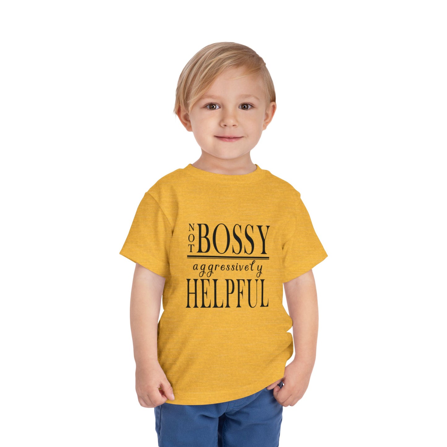 "Not Bossy..." Toddler Short Sleeve Tee