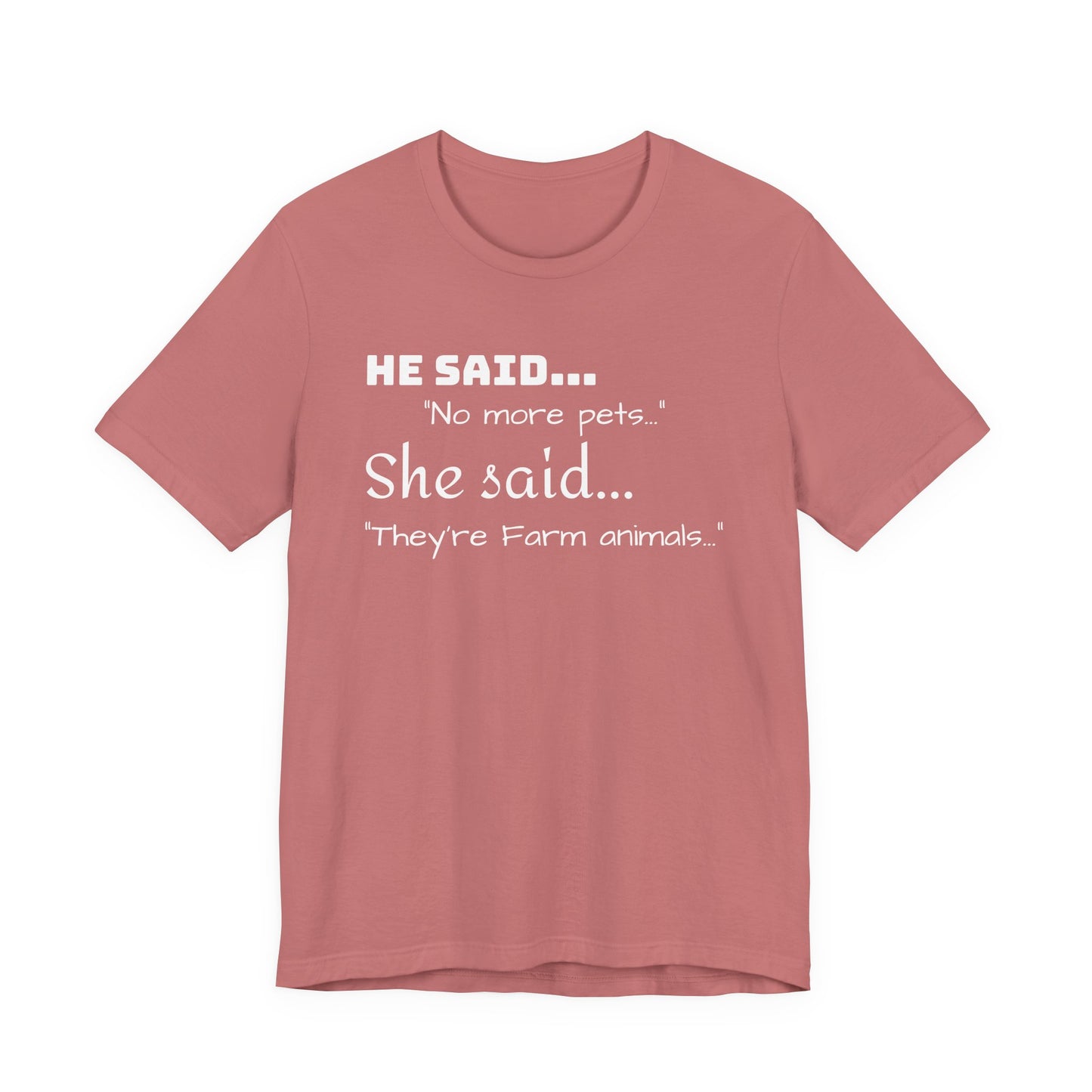 BRING HOME ALL THE ANIMALS...Homestead humor Short Sleeve Shirt UPDATED