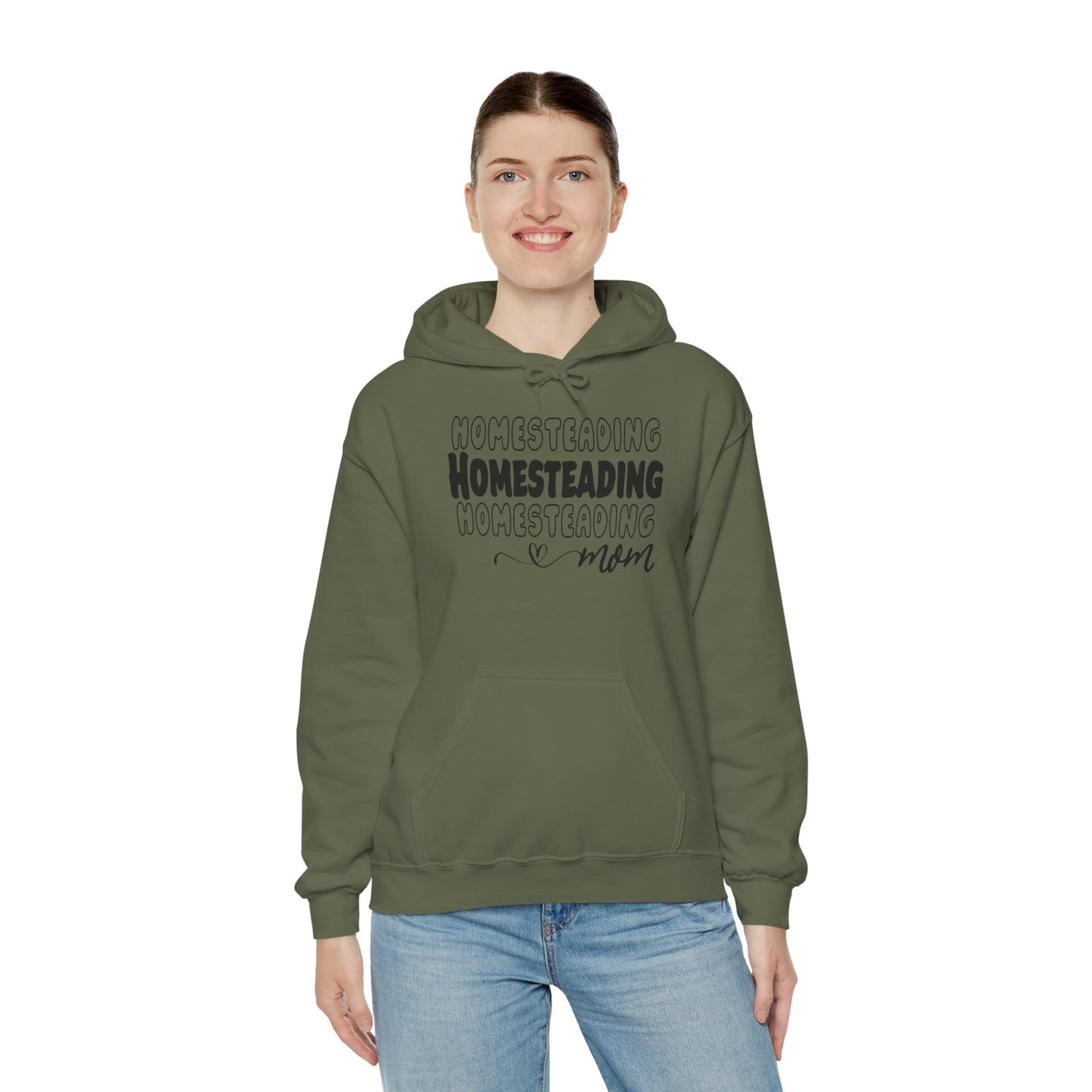 Homesteading Mom Hoodie – Cozy Farm Life Sweatshirt