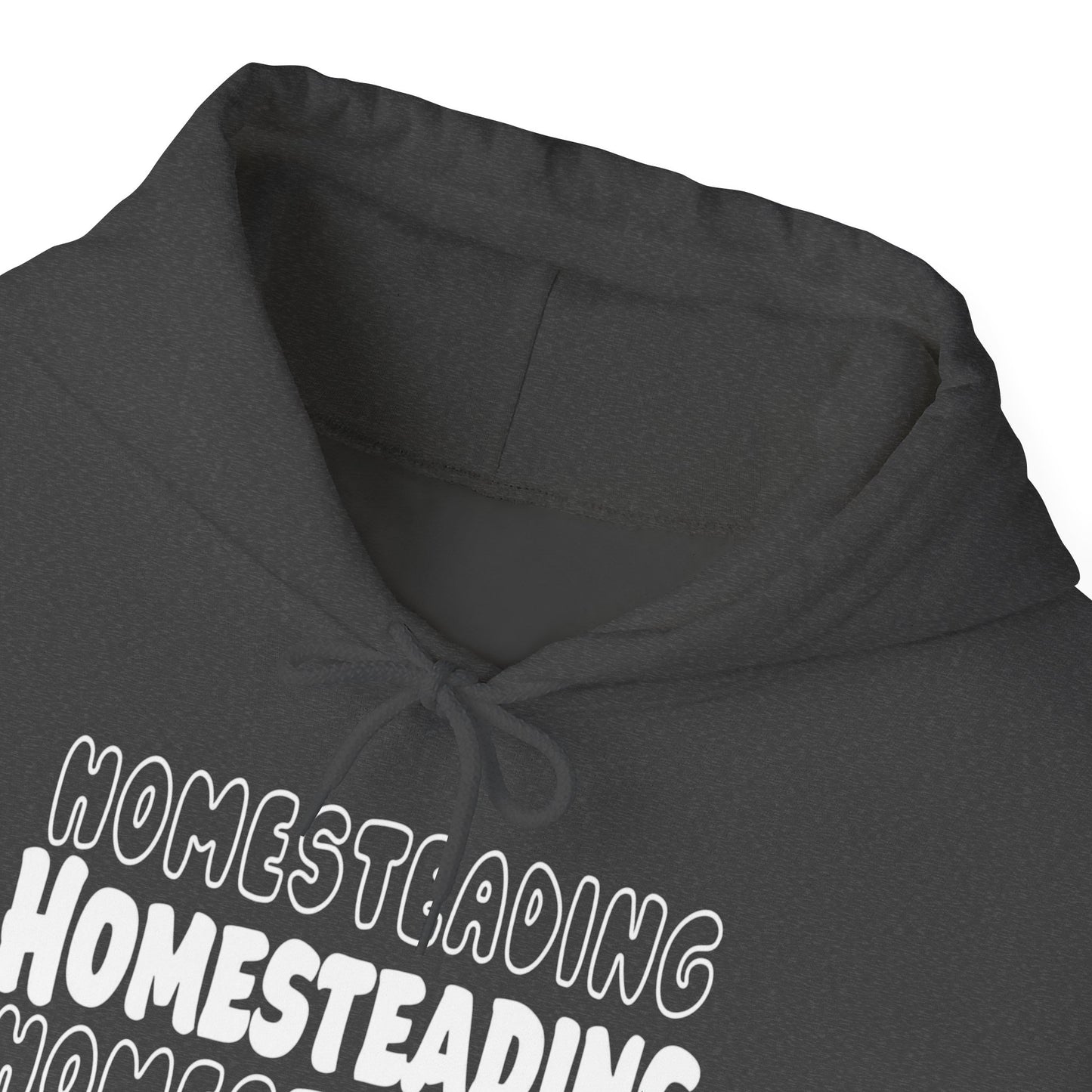Homesteading Mom Hoodie — Cozy Farmlife Sweatshirt (Dark Colors)