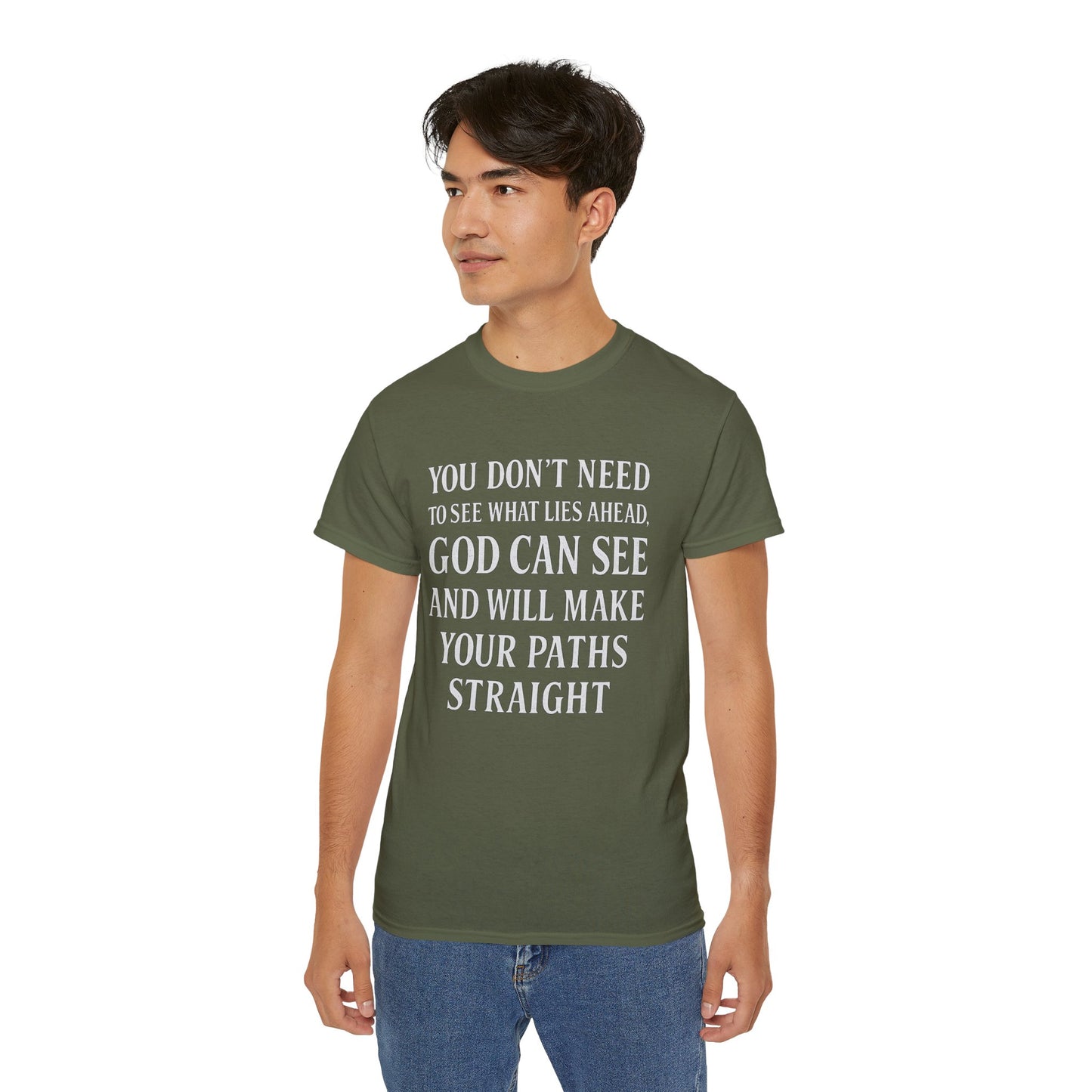 MAKE YOUR PATH STRAIGHT Unisex Ultra Cotton Tee |