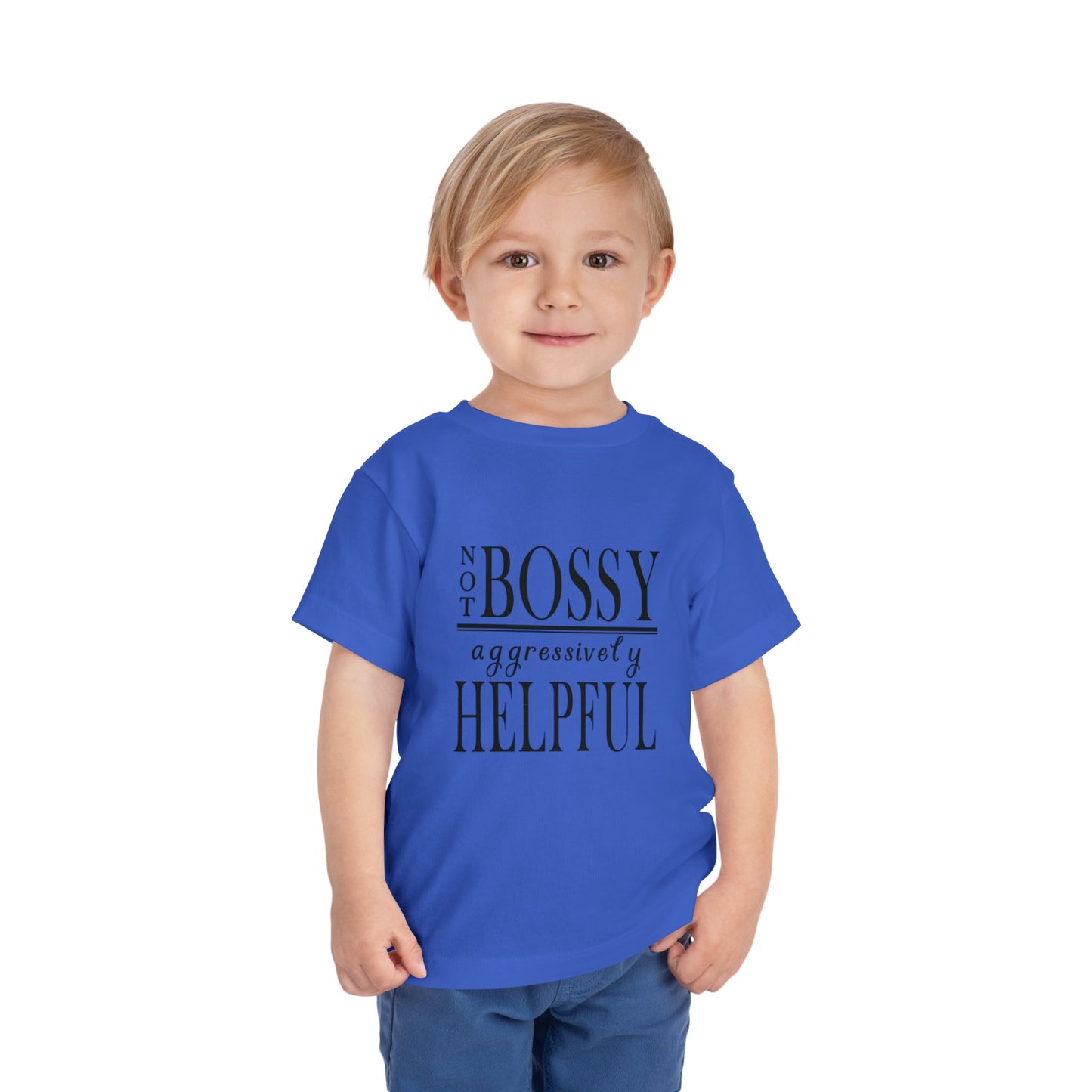 "Not Bossy..." Toddler Short Sleeve Tee