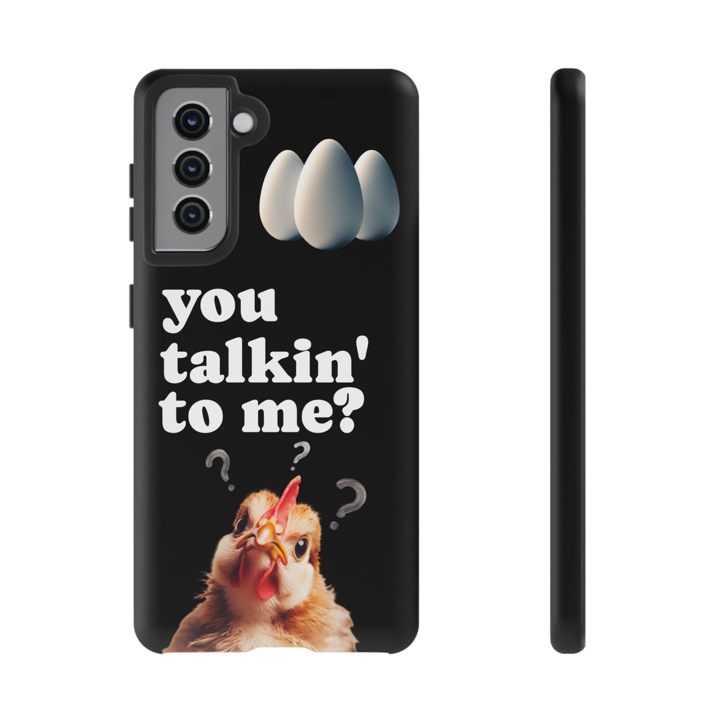 Funny Chicken Phone Case, Humor Accessory, Cute Gift for Animal Lovers, Chick Accessories, Quirky Phone Cover, Fun Tech Protector