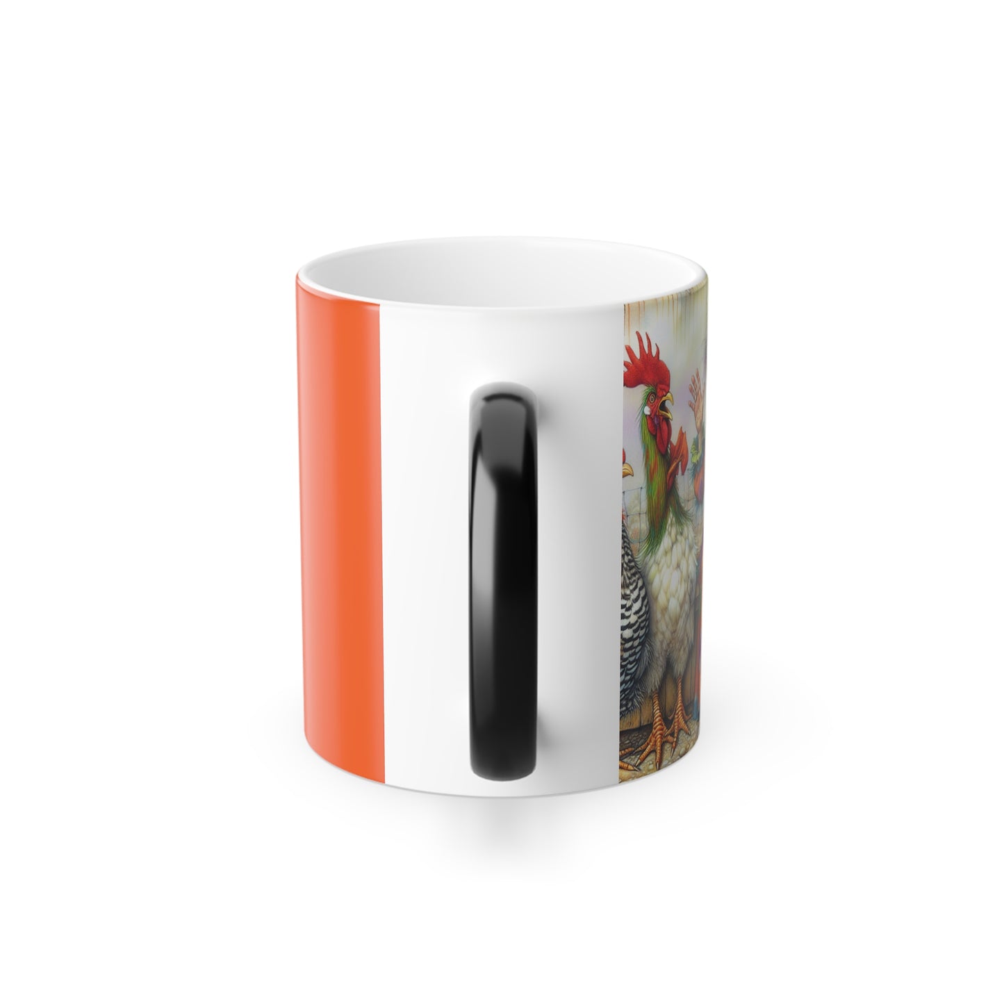 Crazy Chicken Lady Color Morphing Mug, 11oz