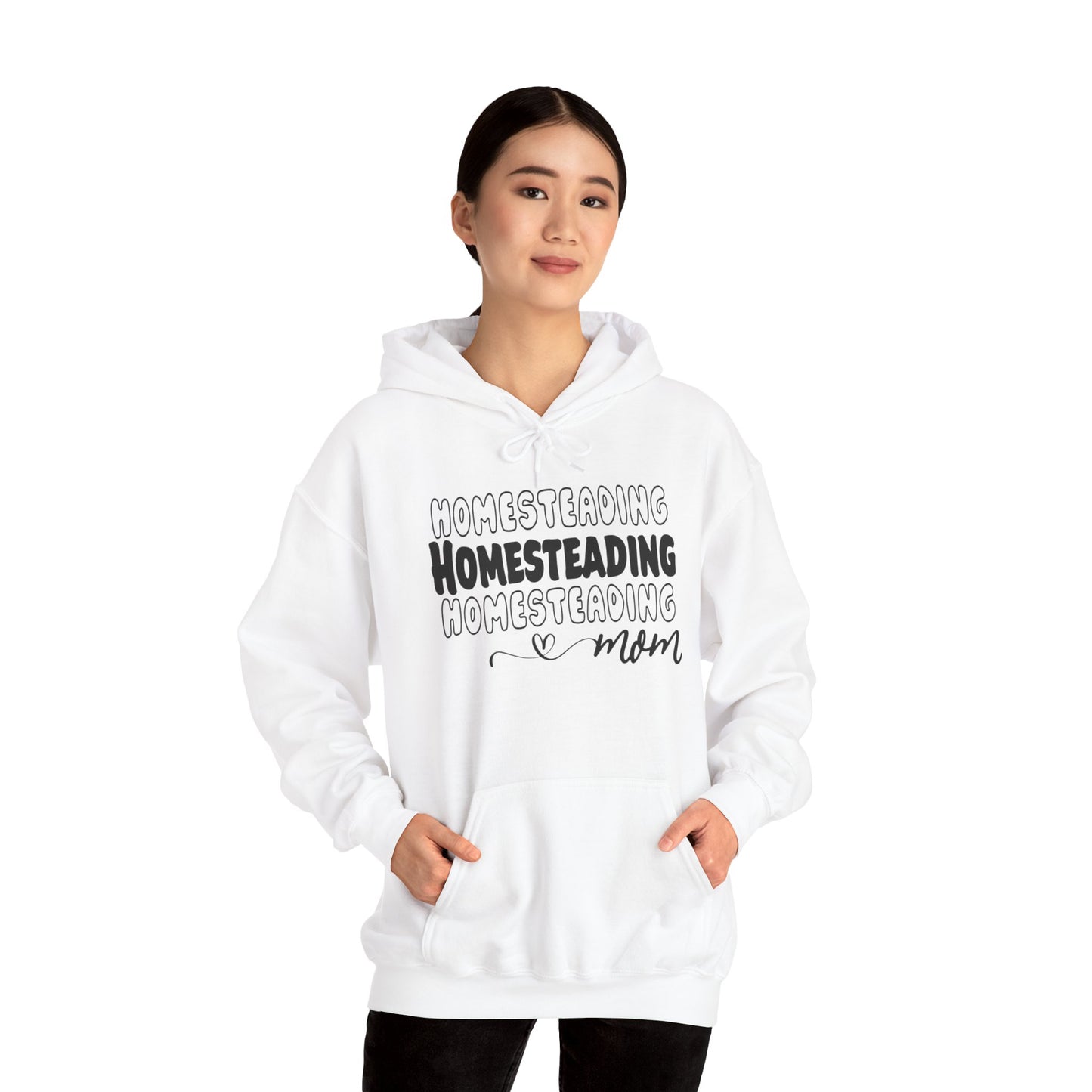 Homesteading Mom Hoodie – Cozy Farm Life Sweatshirt