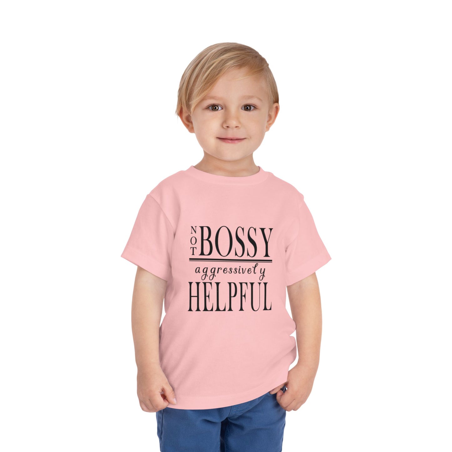 "Not Bossy..." Toddler Short Sleeve Tee