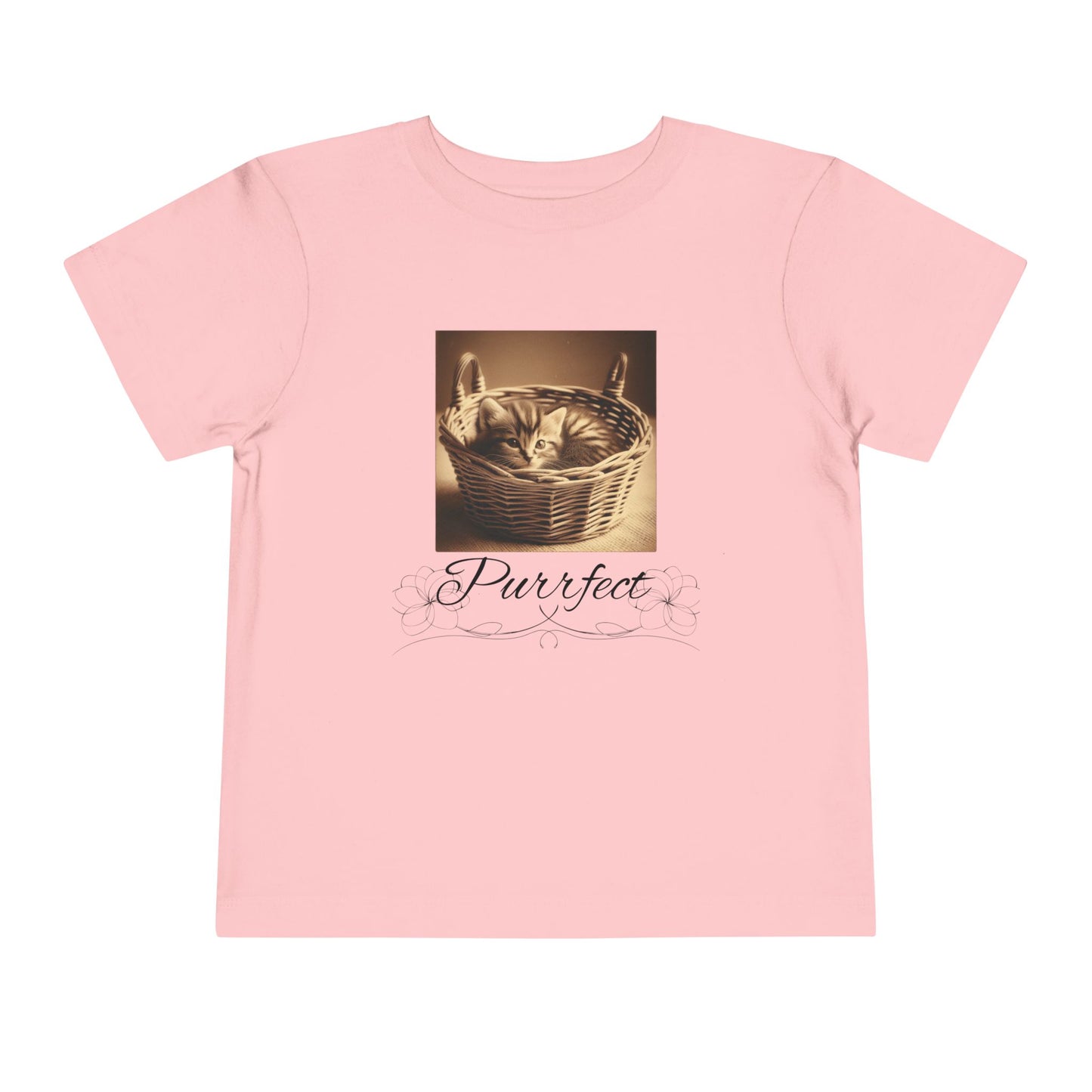 'Purrfect' Cat T-Shirt Design