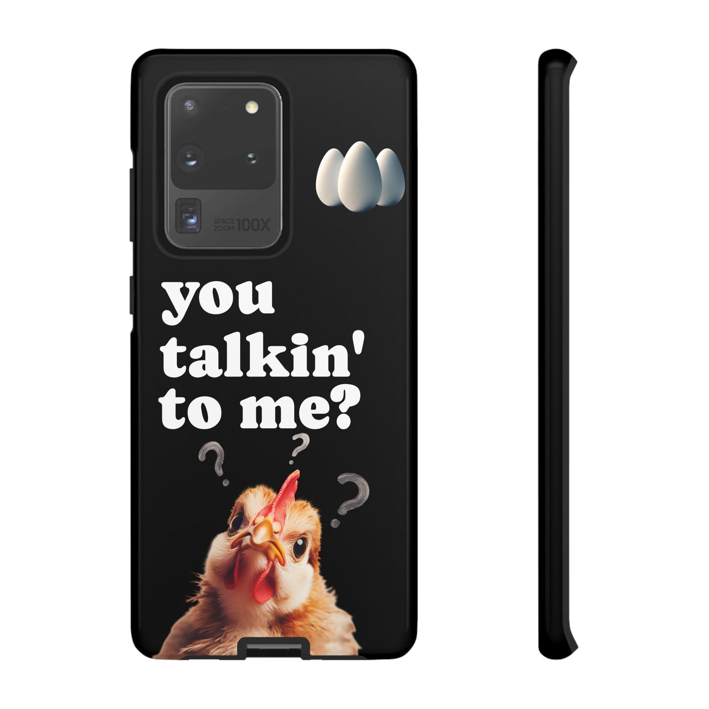 Funny Chicken Phone Case, Humor Accessory, Cute Gift for Animal Lovers, Chick Accessories, Quirky Phone Cover, Fun Tech Protector