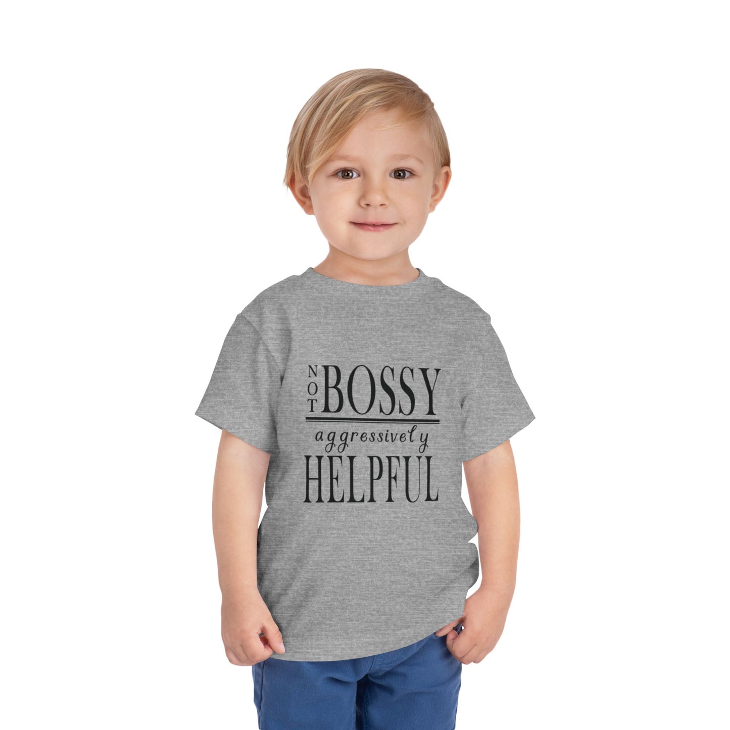 "Not Bossy..." Toddler Short Sleeve Tee