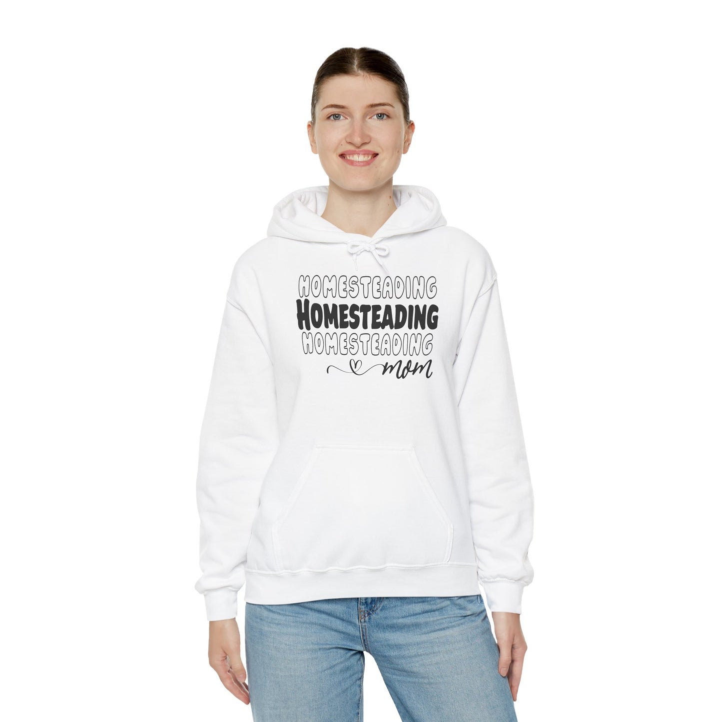 Homesteading Mom Hoodie – Cozy Farm Life Sweatshirt