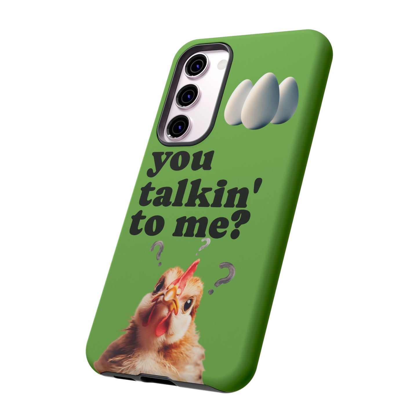 Funny Chicken Phone Case, Humor Accessory, Cute Gift for Animal Lovers, Chick Accessories, Quirky Phone Cover, Fun Tech Protector
