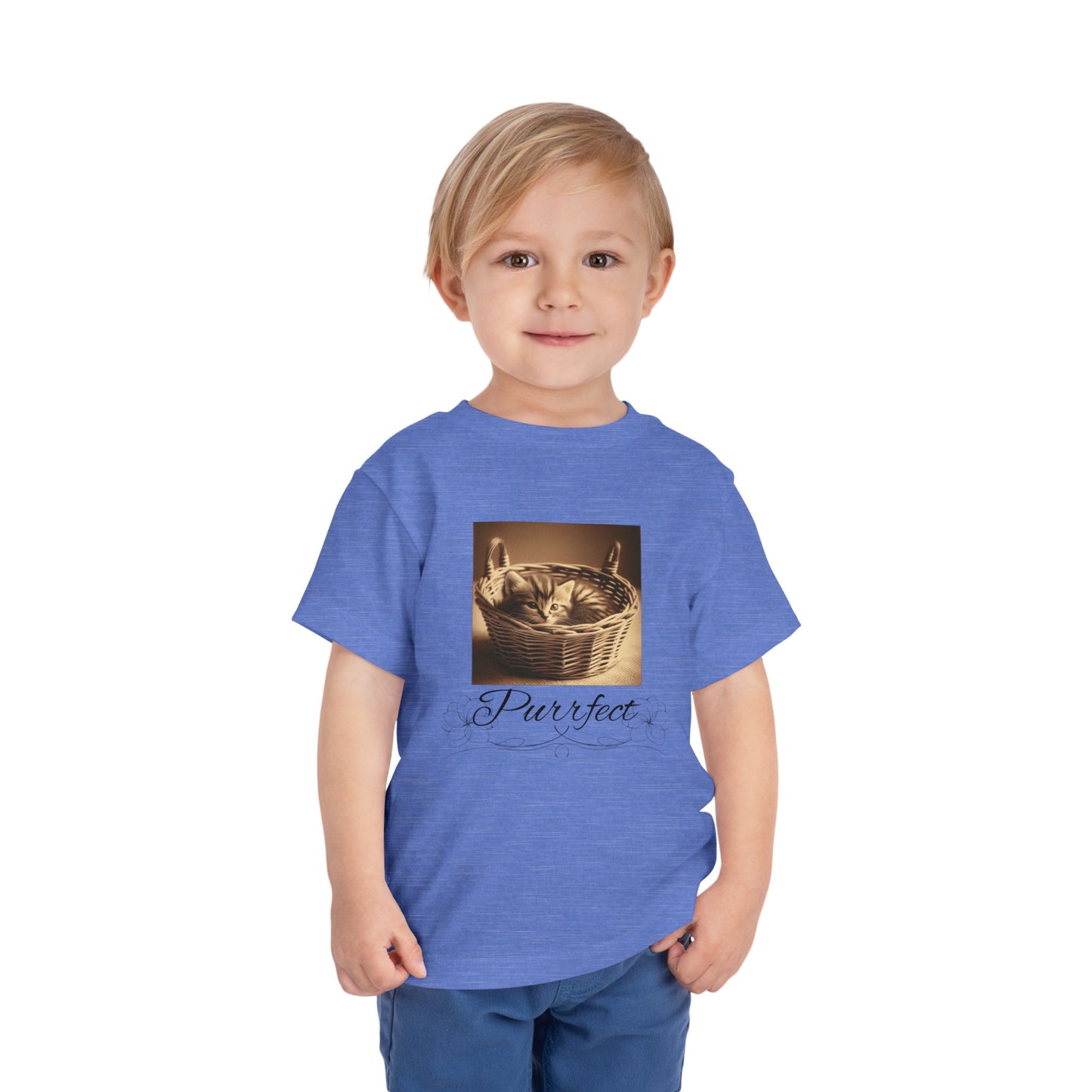 'Purrfect' Cat T-Shirt Design