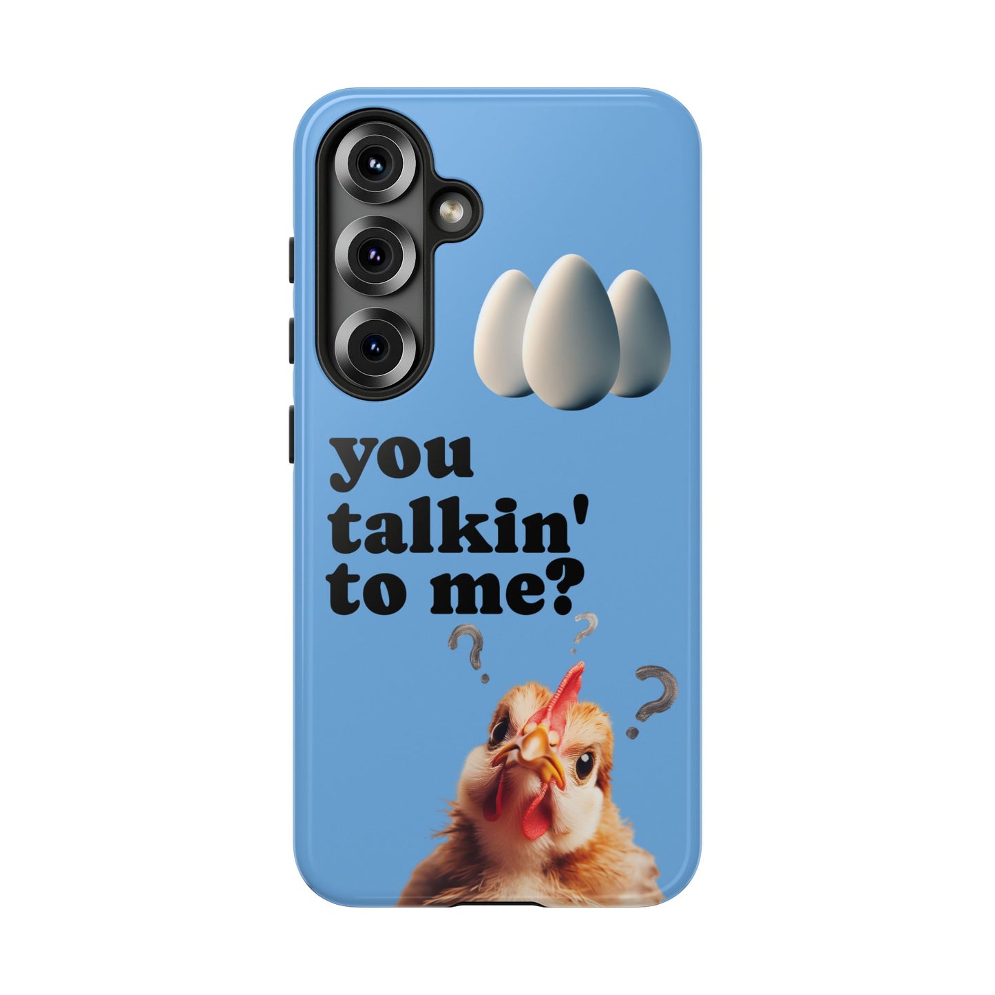 Funny Chicken Phone Case, Humor Accessory, Cute Gift for Animal Lovers, Chick Accessories, Quirky Phone Cover, Fun Tech Protector