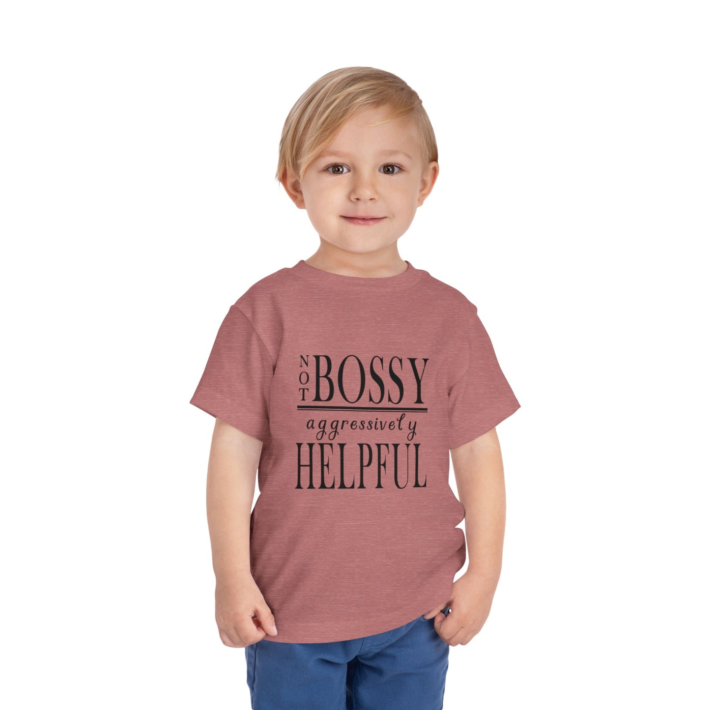 "Not Bossy..." Toddler Short Sleeve Tee