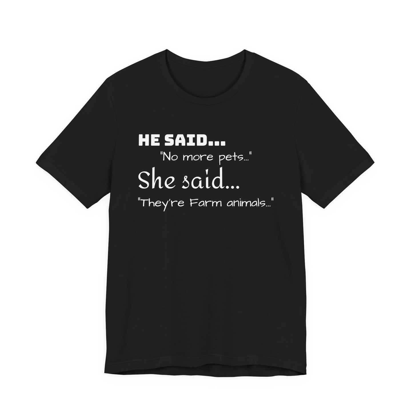 BRING HOME ALL THE ANIMALS...Homestead humor Short Sleeve Shirt UPDATED