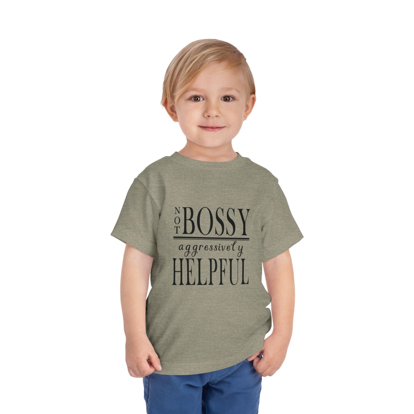 "Not Bossy..." Toddler Short Sleeve Tee