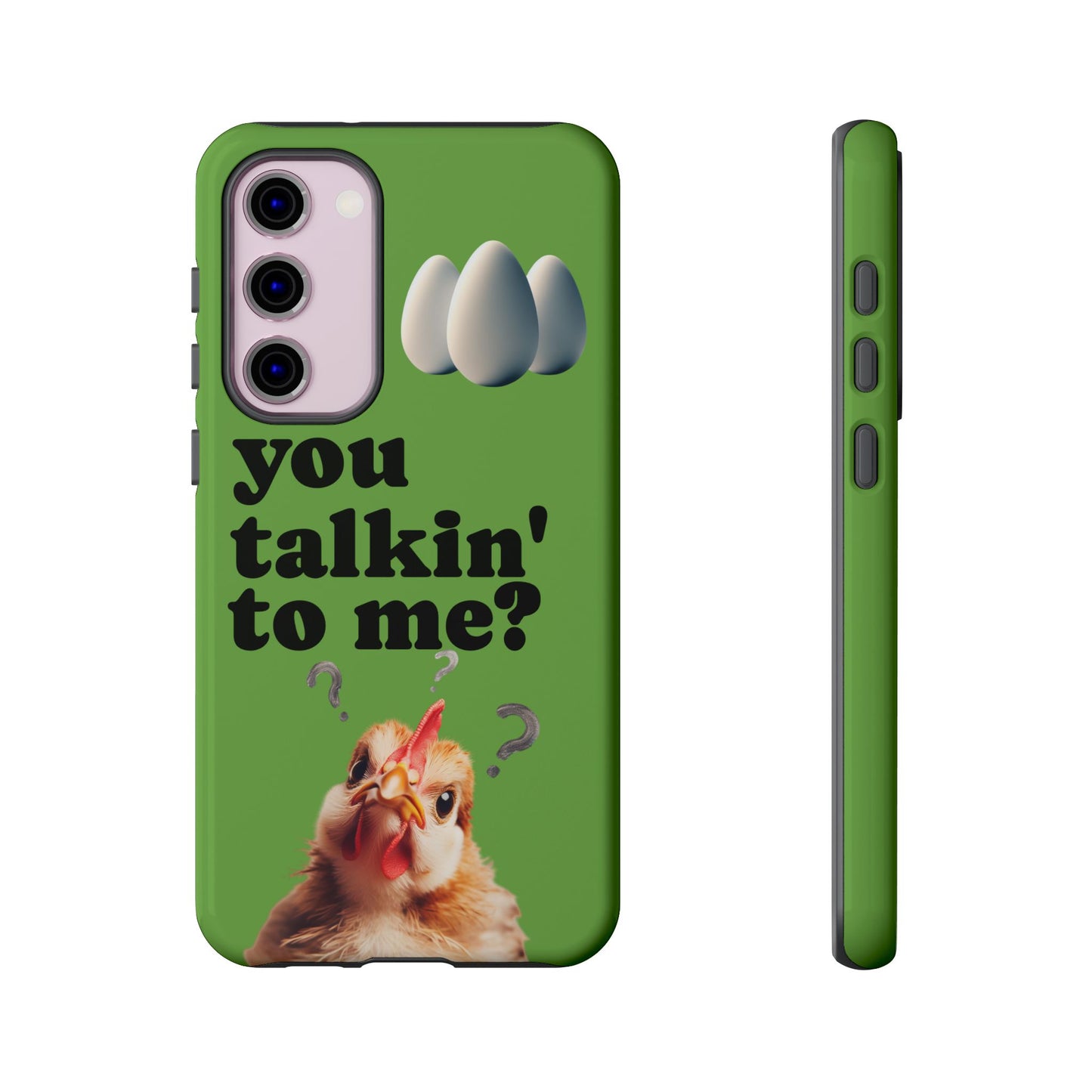 Funny Chicken Phone Case, Humor Accessory, Cute Gift for Animal Lovers, Chick Accessories, Quirky Phone Cover, Fun Tech Protector