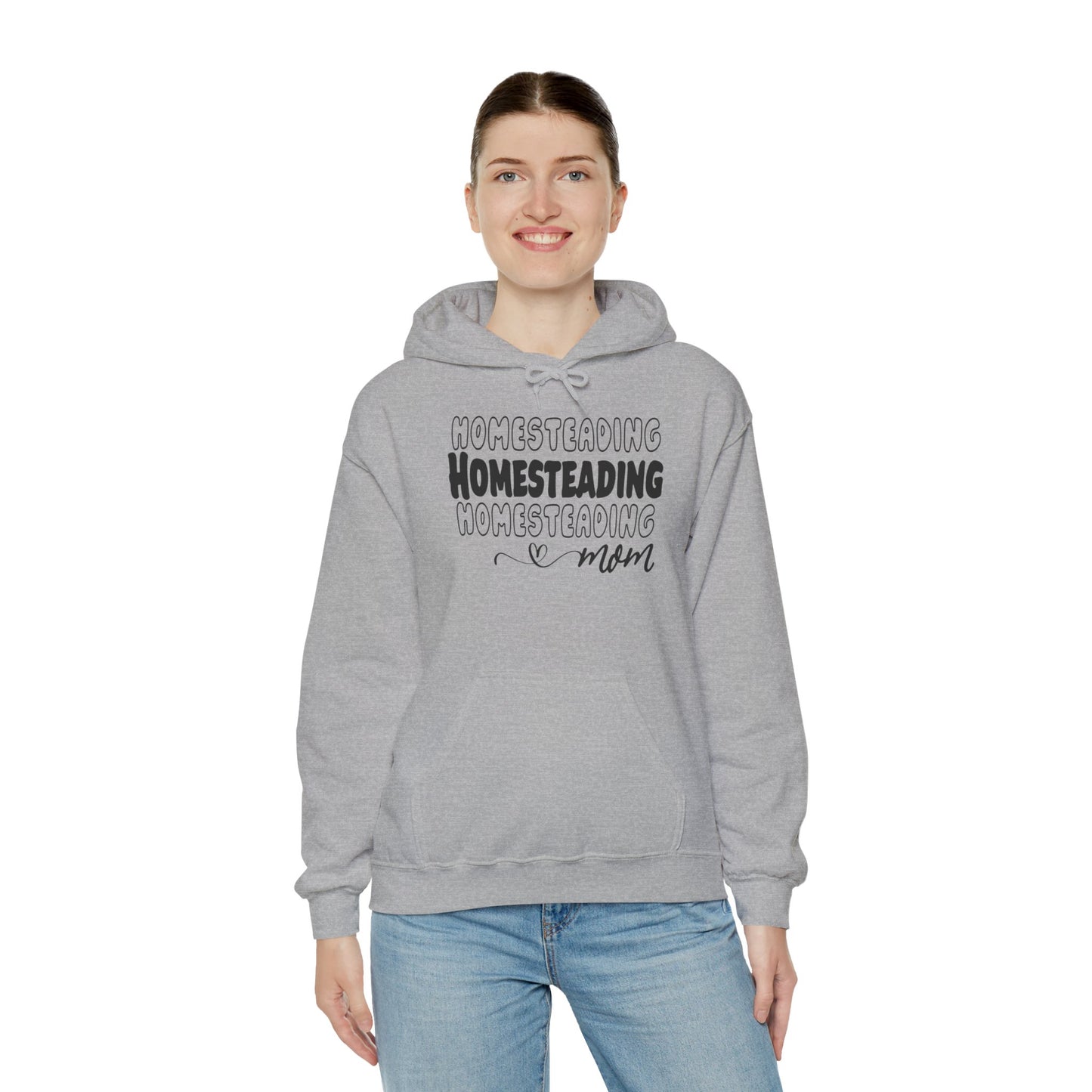 Homesteading Mom Hoodie – Cozy Farm Life Sweatshirt