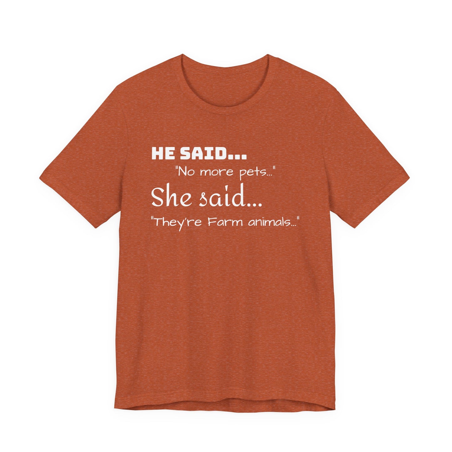 BRING HOME ALL THE ANIMALS...Homestead humor Short Sleeve Shirt UPDATED