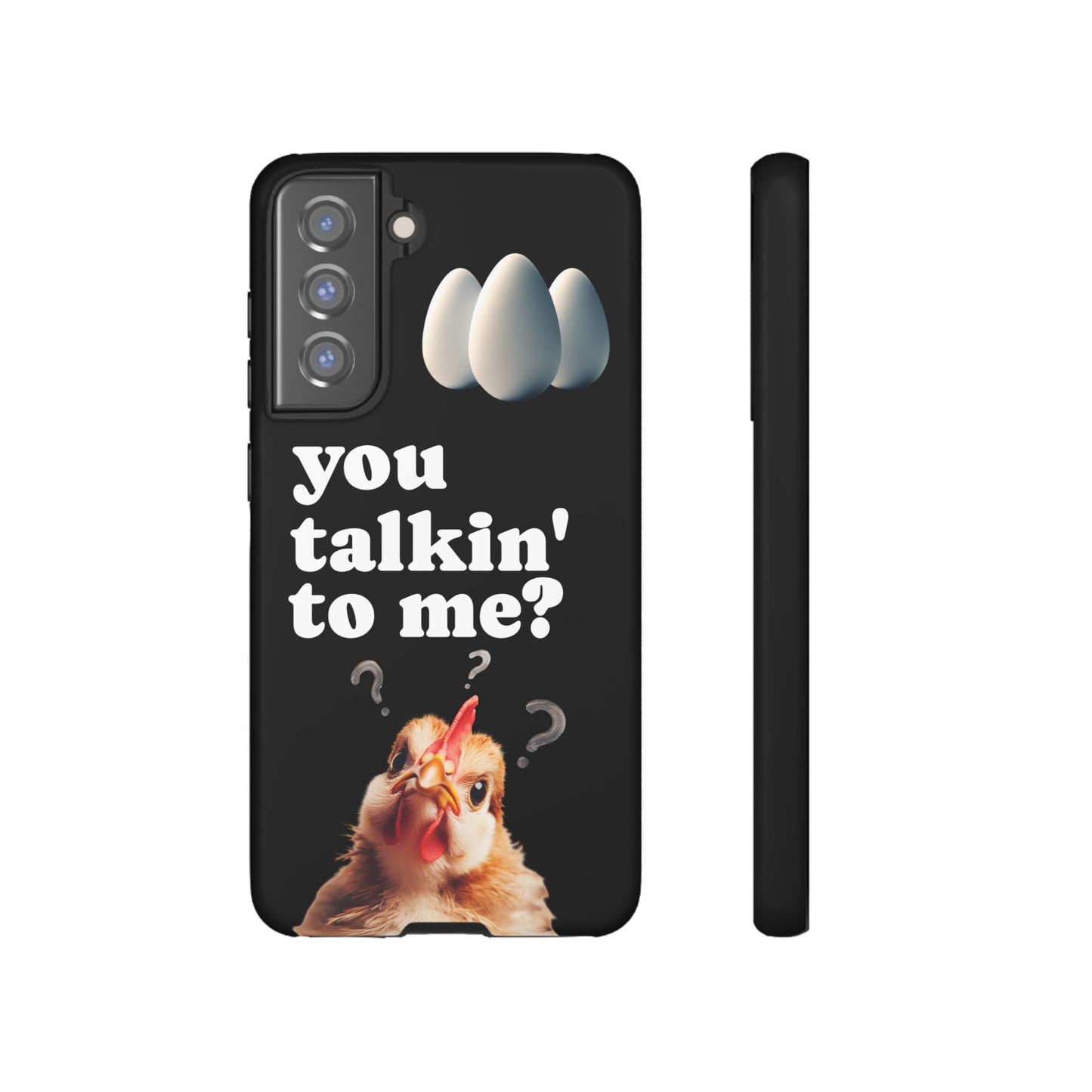 Funny Chicken Phone Case, Humor Accessory, Cute Gift for Animal Lovers, Chick Accessories, Quirky Phone Cover, Fun Tech Protector