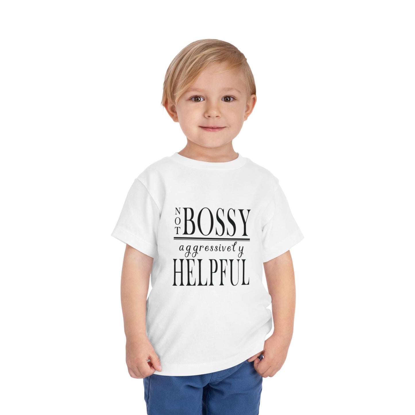 "Not Bossy..." Toddler Short Sleeve Tee