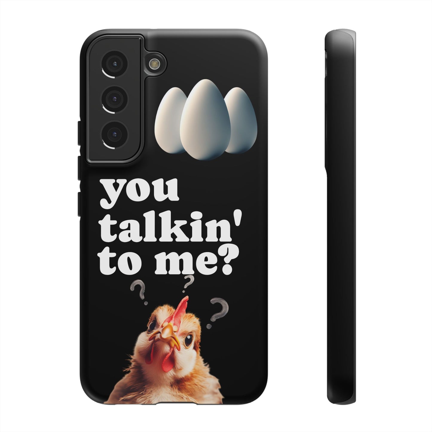 Funny Chicken Phone Case, Humor Accessory, Cute Gift for Animal Lovers, Chick Accessories, Quirky Phone Cover, Fun Tech Protector