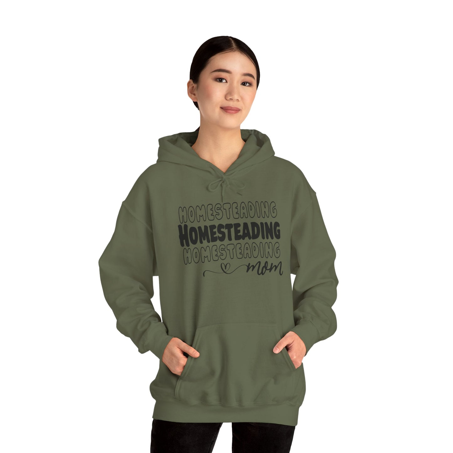 Homesteading Mom Hoodie – Cozy Farm Life Sweatshirt