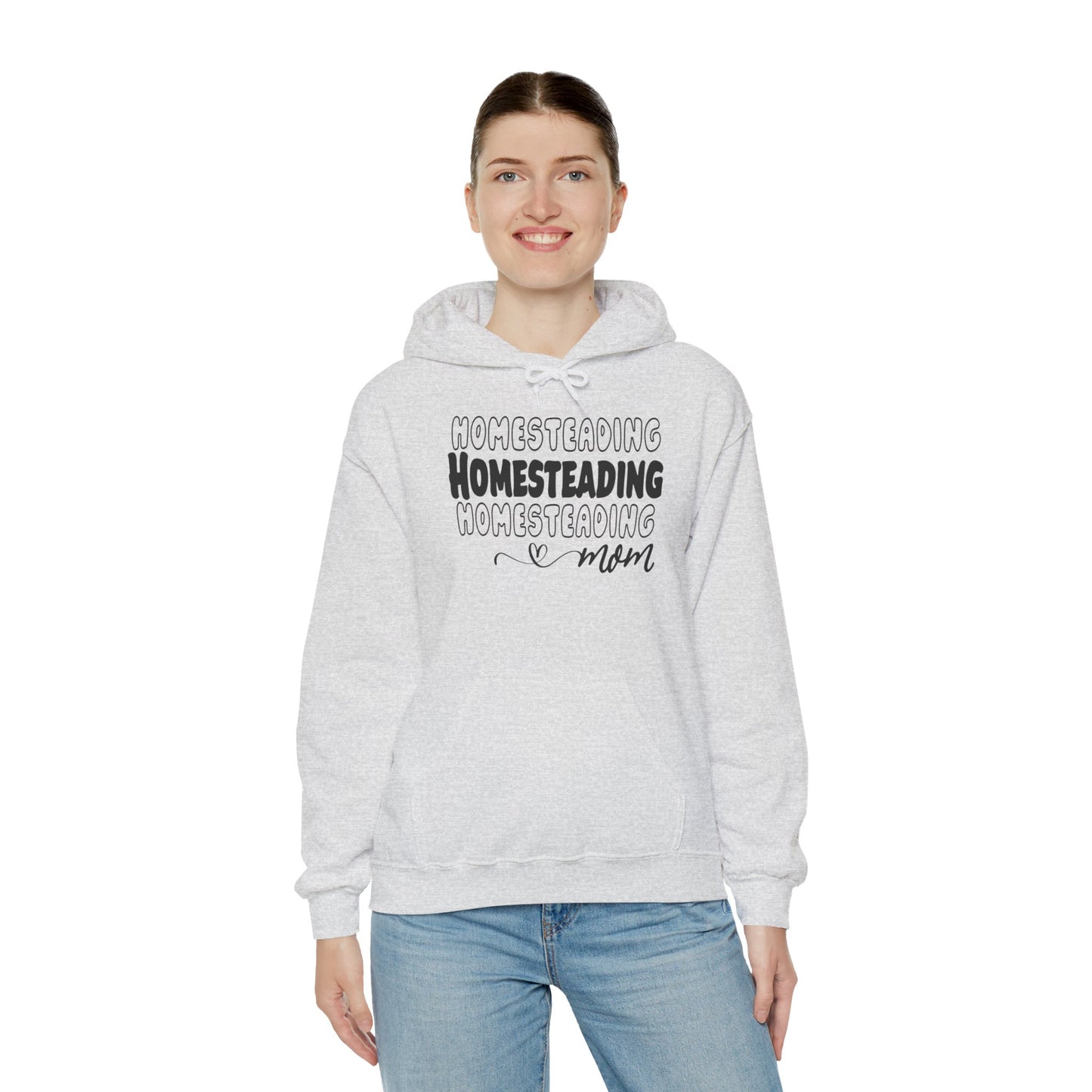 Homesteading Mom Hoodie – Cozy Farm Life Sweatshirt