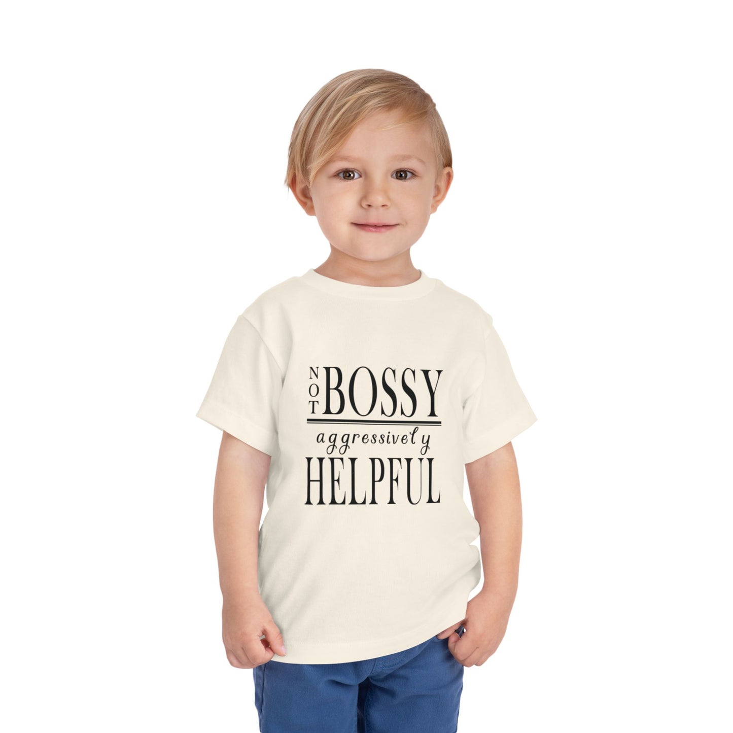 "Not Bossy..." Toddler Short Sleeve Tee