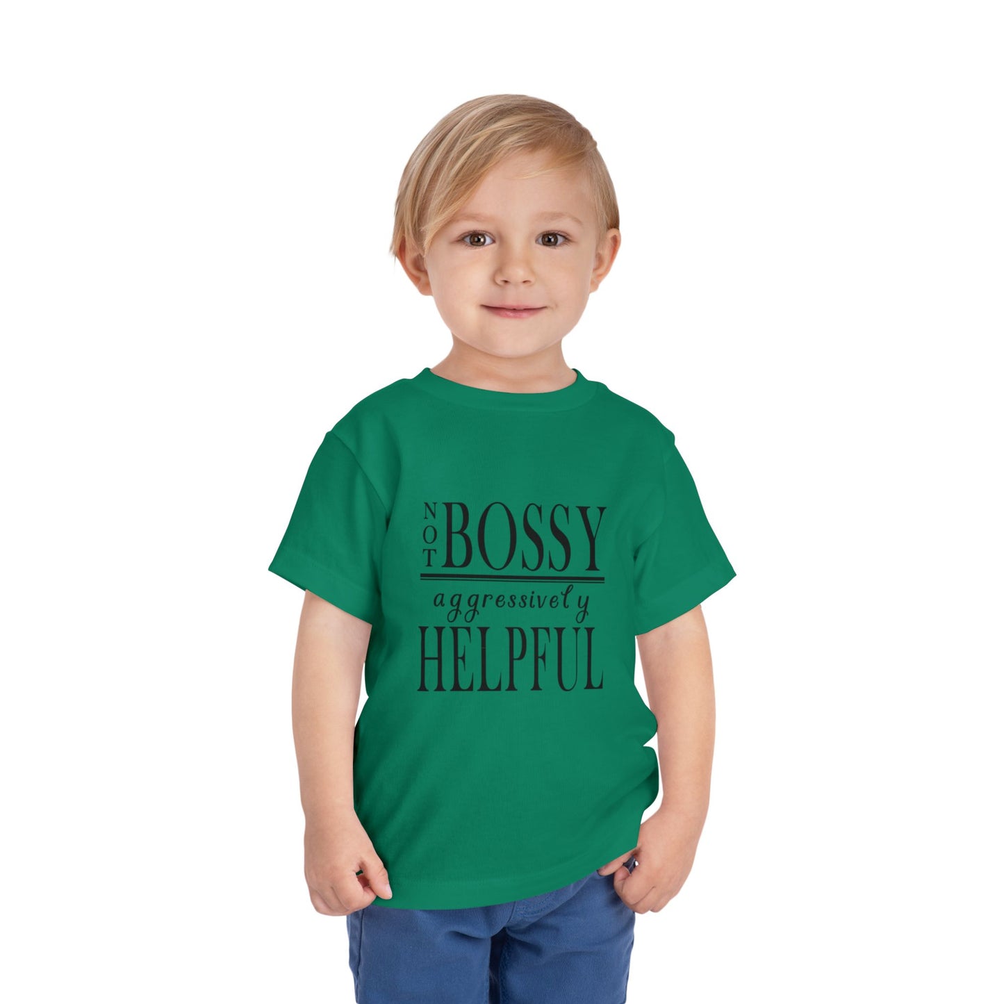 "Not Bossy..." Toddler Short Sleeve Tee