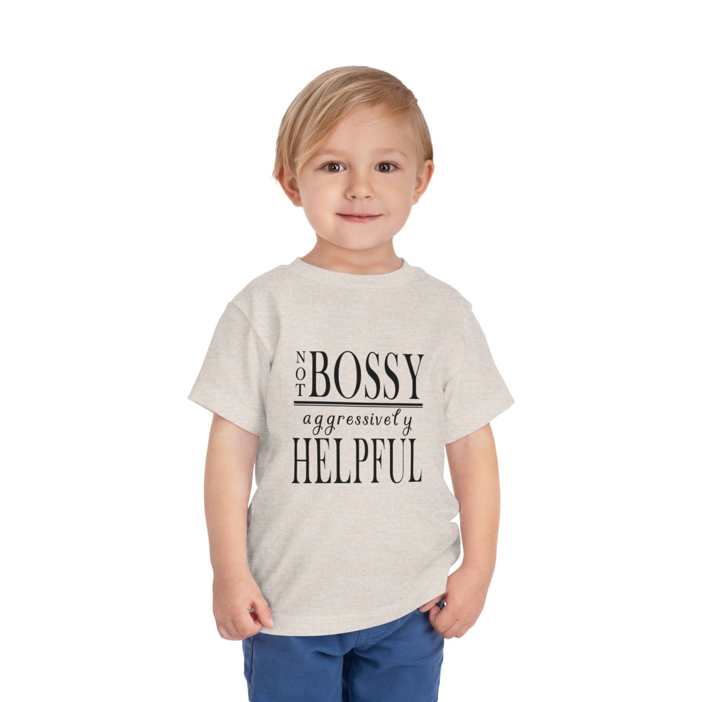 "Not Bossy..." Toddler Short Sleeve Tee